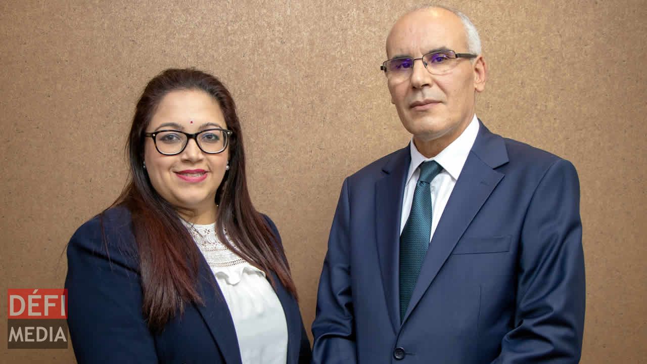 Sangeetha Ramkelawon et Abdelwafi Atif.