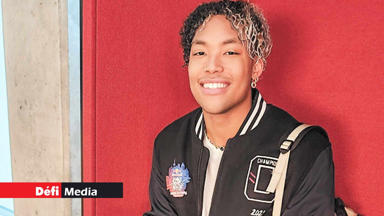 Le danseur The Crown des États-Unis, un des finalistes de la Red Bull Dance Your Style World Final 2023.