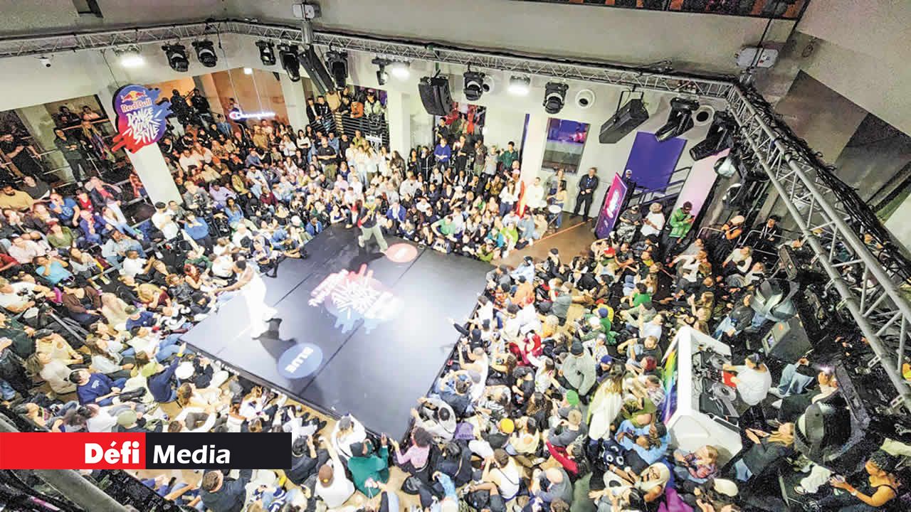 Présélection en marge de la grande finale de la Red Bull Dance Your Style World Final 2023.