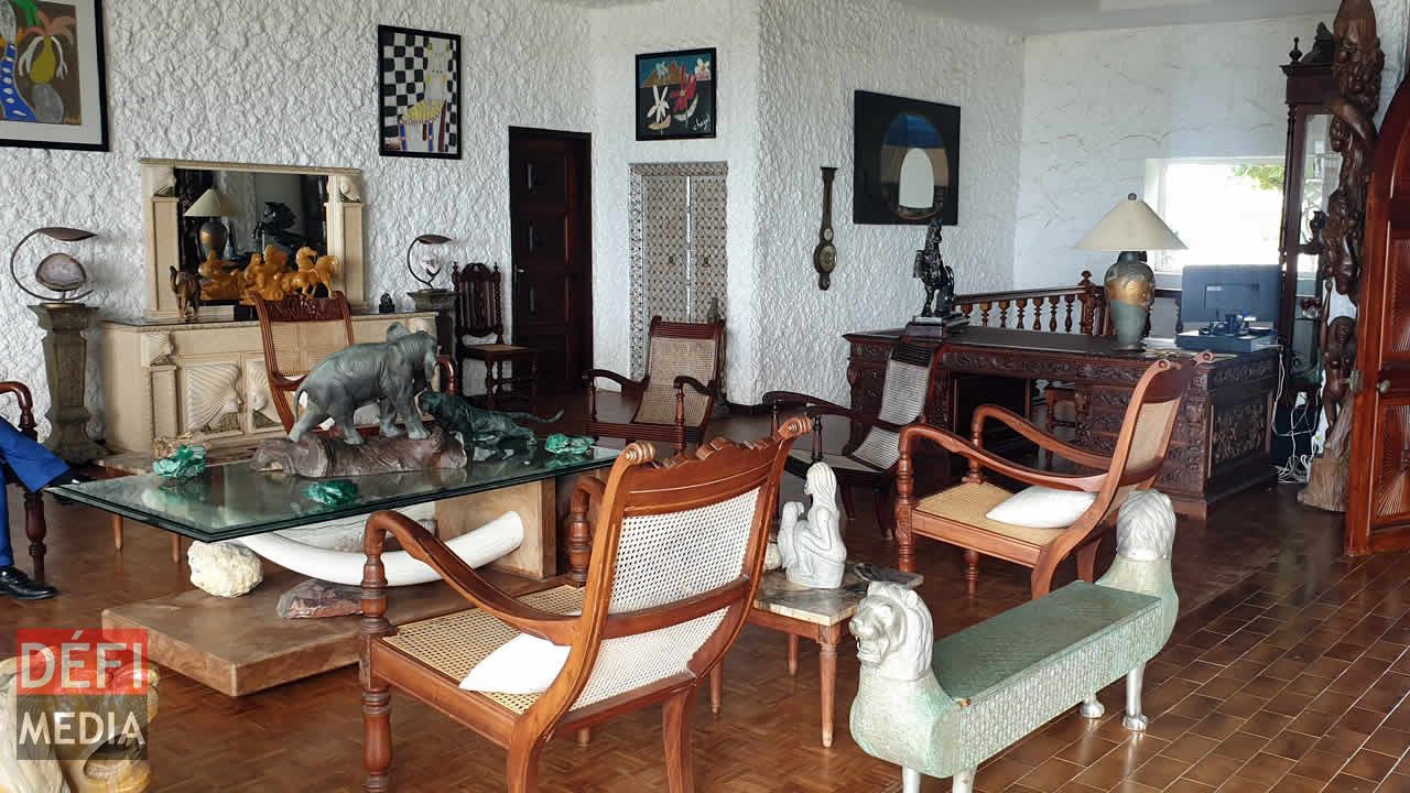 Des meubles d’une valeur inestimable sont toujours gardés en souvenir. sir Gaëtan Duval