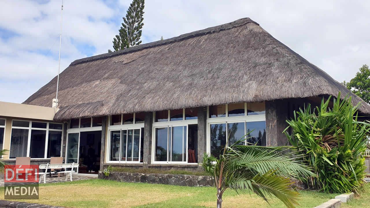 La demeure du regretté sir Gaëtan Duval a Grand-Gaube. sir Gaëtan Duval