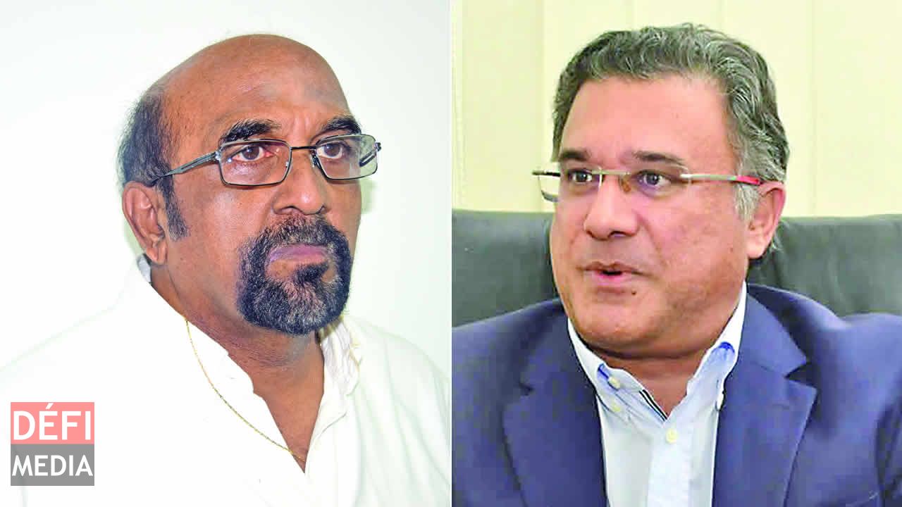 Dr Tulsidas Naraidoo and Ahmed Parkar