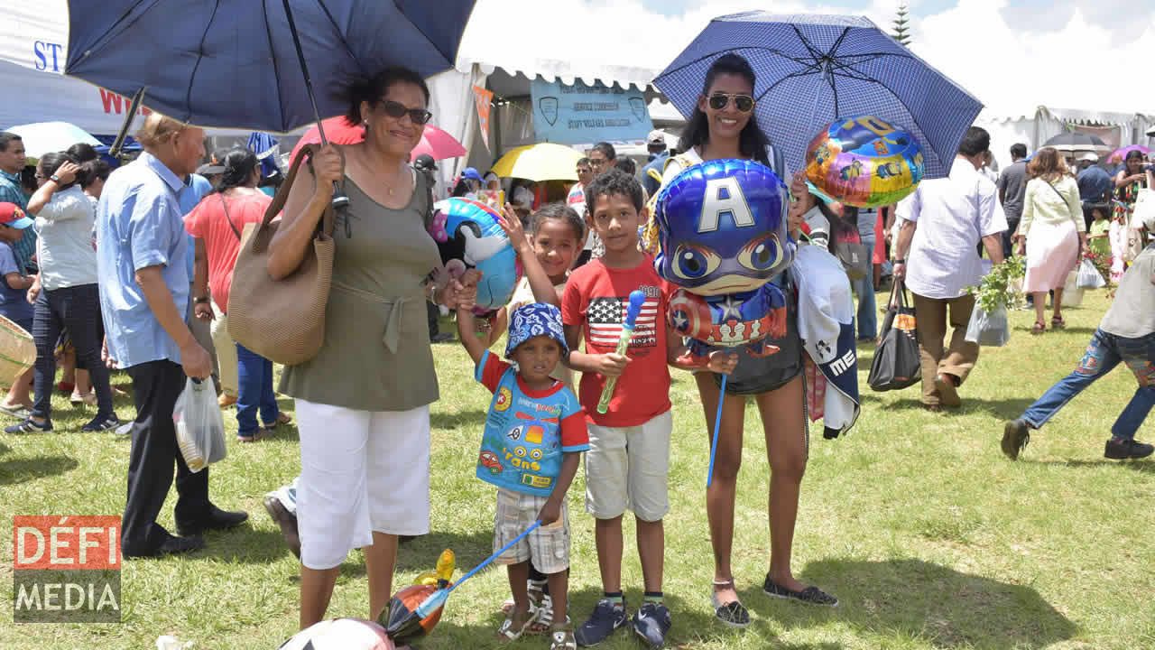 Les familles étaient au rendez-vous pour la kermesse annuelle. Kermesse au Gymkhana