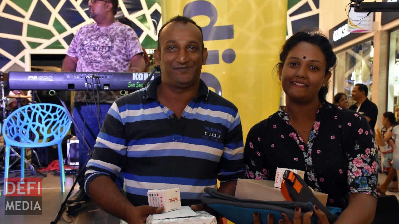 Riaz Oozeer et Deepshika Rajee ont livré leur prestation à Rose-Belle. Gamat Dan Vilaz 2018