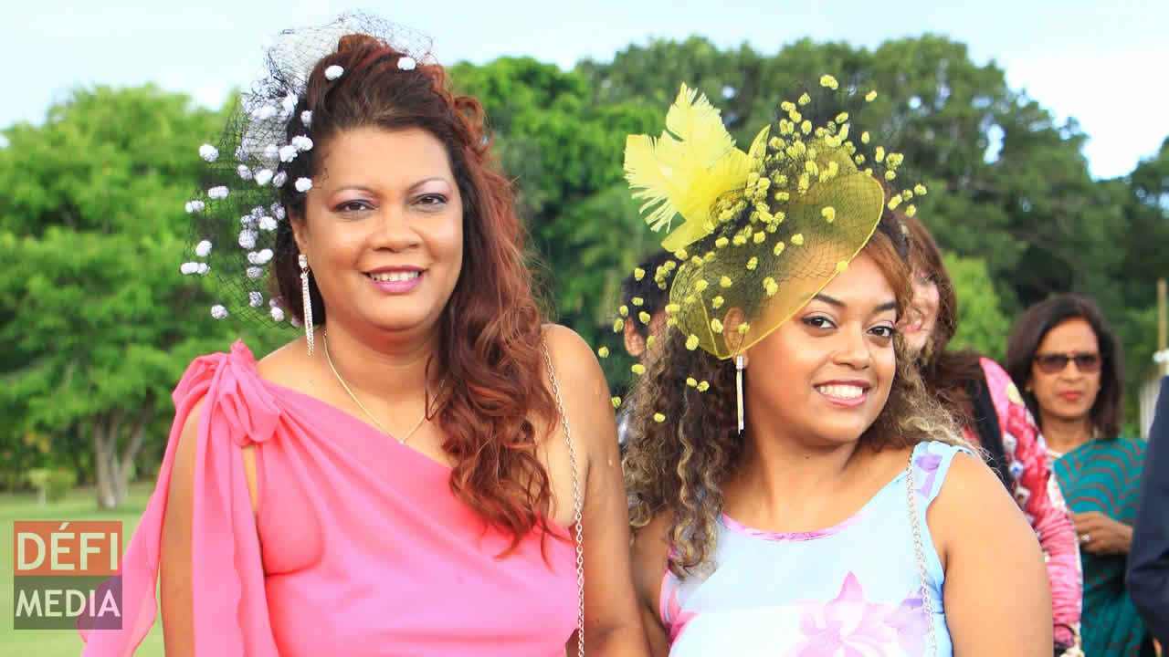 Géraldine Marius et Chloe Marius faisaient partie des invités. Garden Party
