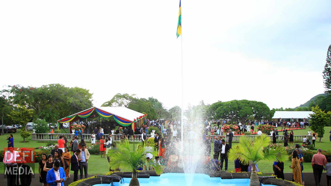 Il s’agissait de la première Garden Party de Barlen Vyapoory, président de la République par intérim. Garden Party