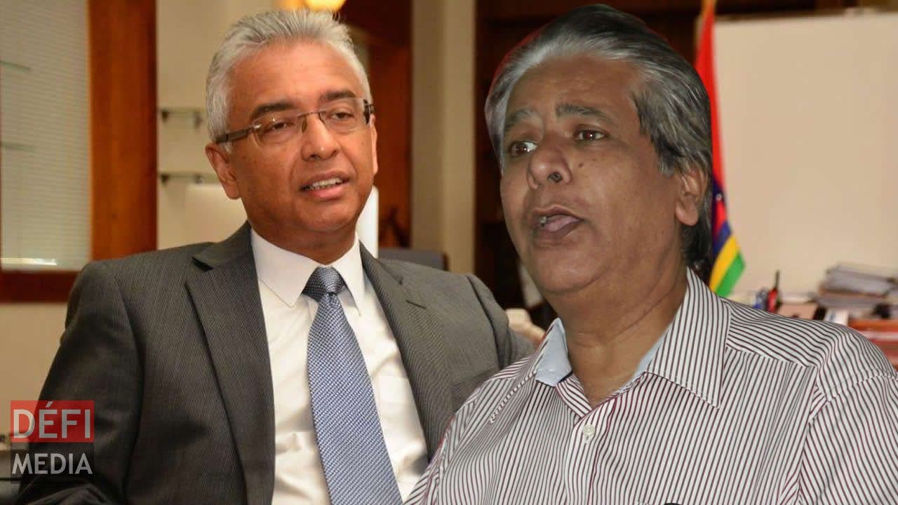 Pravind Jugnauth et Ashock Jugnauth