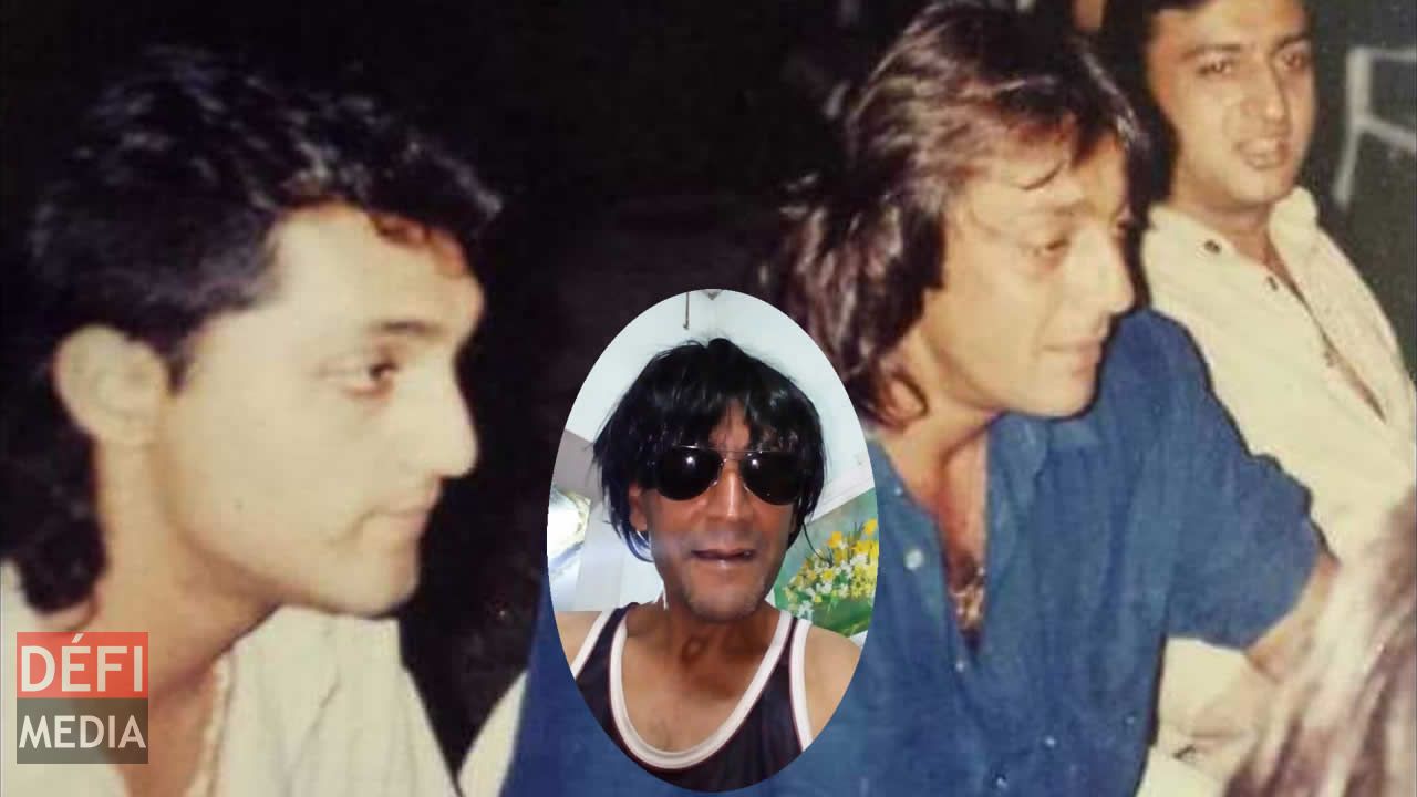 Vishal Joosery en compagnie de Sanjay Dutt. (En médaillon, Parwez)