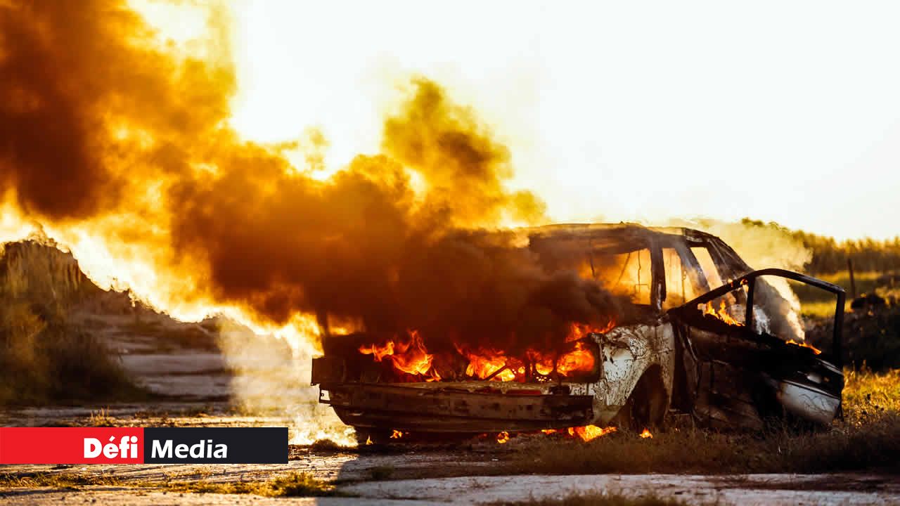 voiture feu