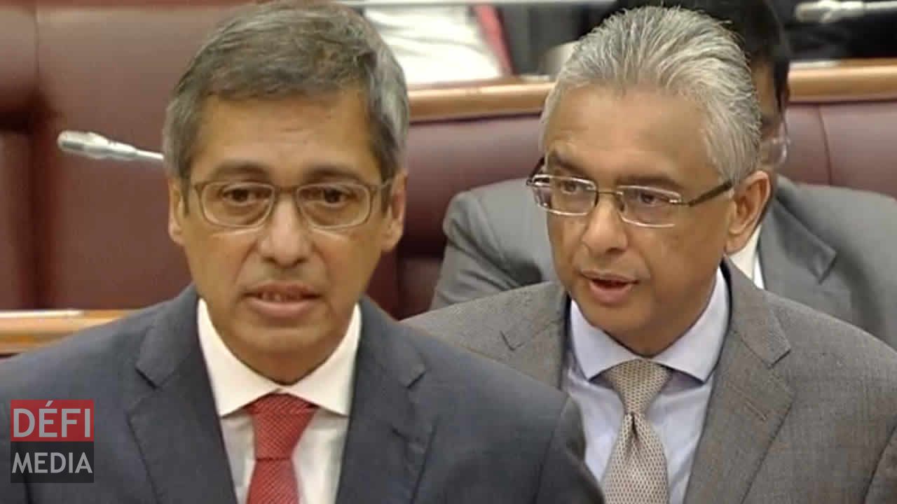 Xavier-Luc Duval et Pravind Jugnauth