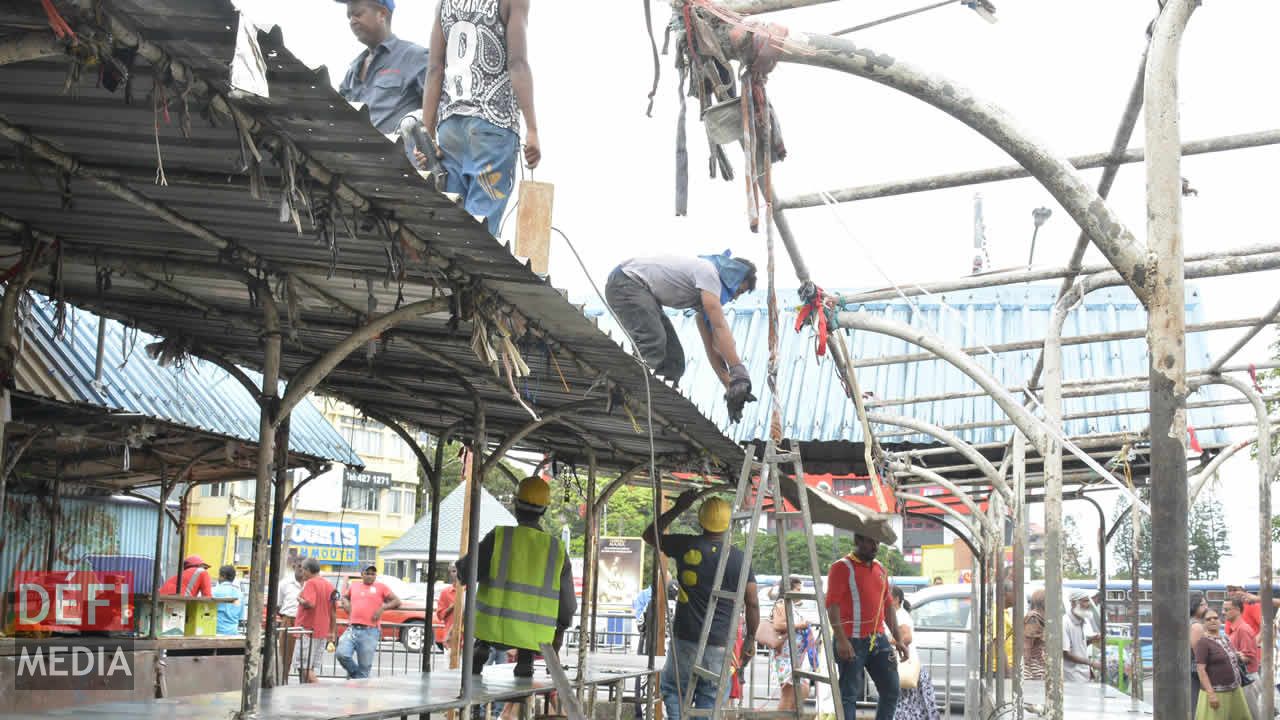 La rénovation du marché Quatre-Bornes