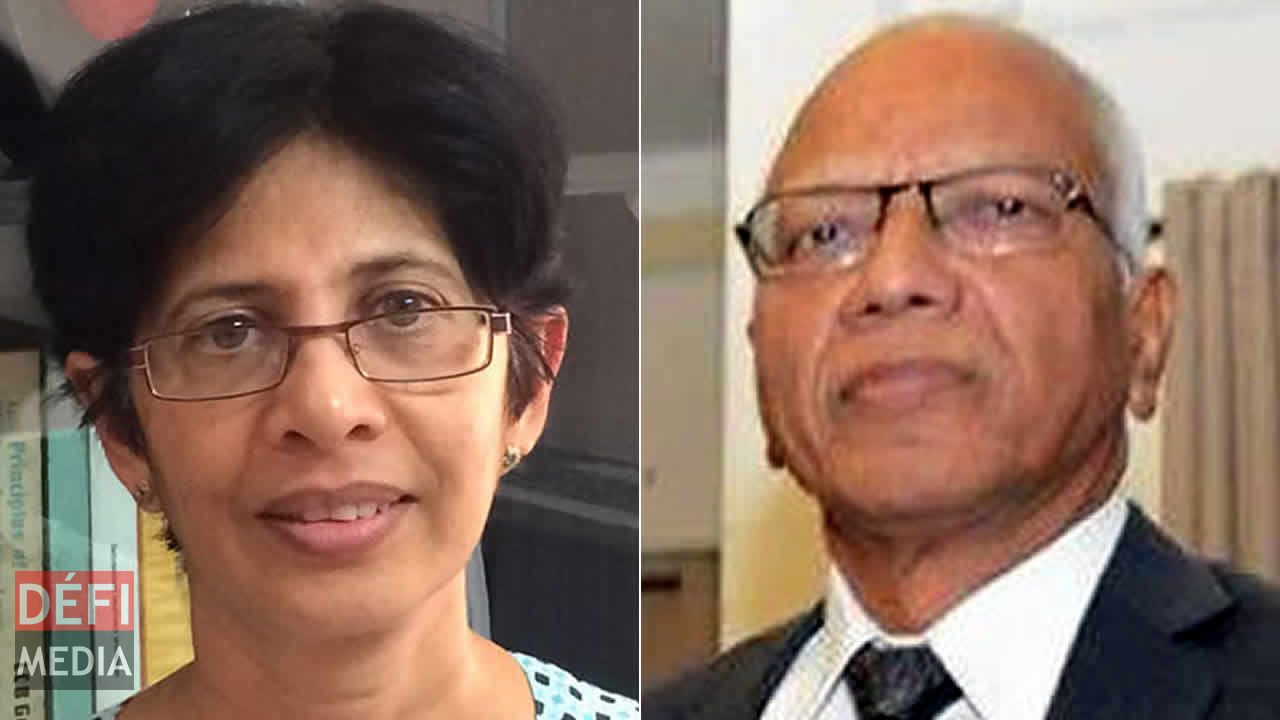 Zubeida Salajee, Senior Attorney et le chef juge Kheshoe Parsad Matadeen.