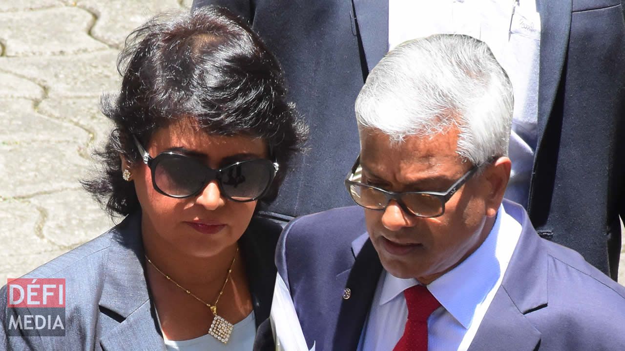 Ameenah Gurib-Fakim et Dass Appadu.