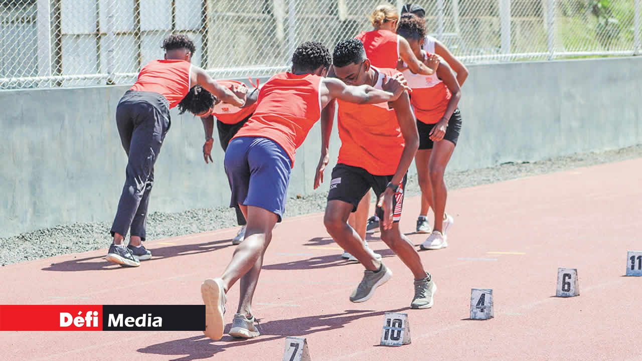 Les jeunes se donnent à fond dans leurs entraînements.
