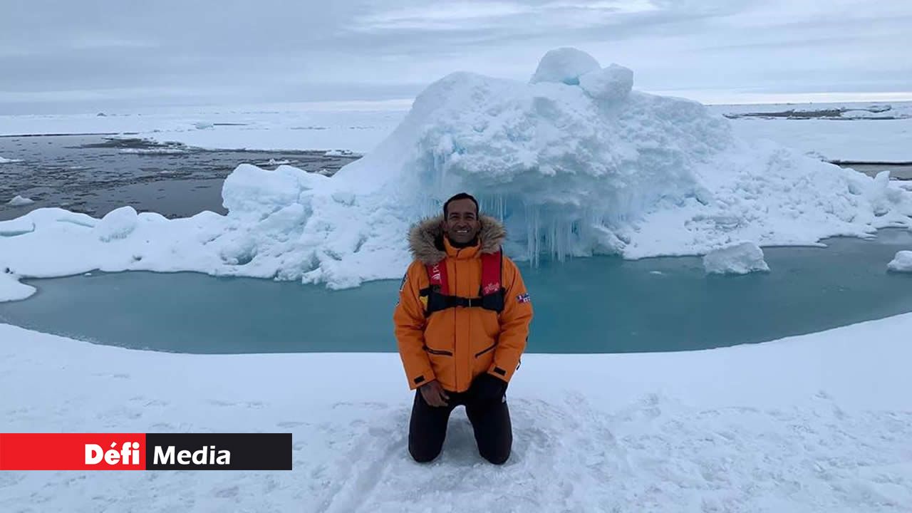 Sarvan Kumar Soodun : de Grand-Baie…au pôle Nord !