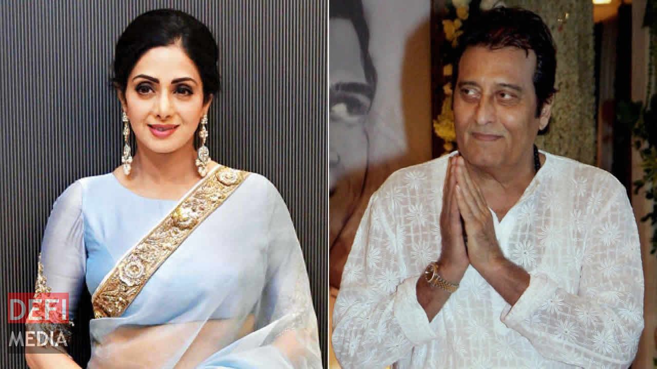 Sridevi et Vinod Khanna.