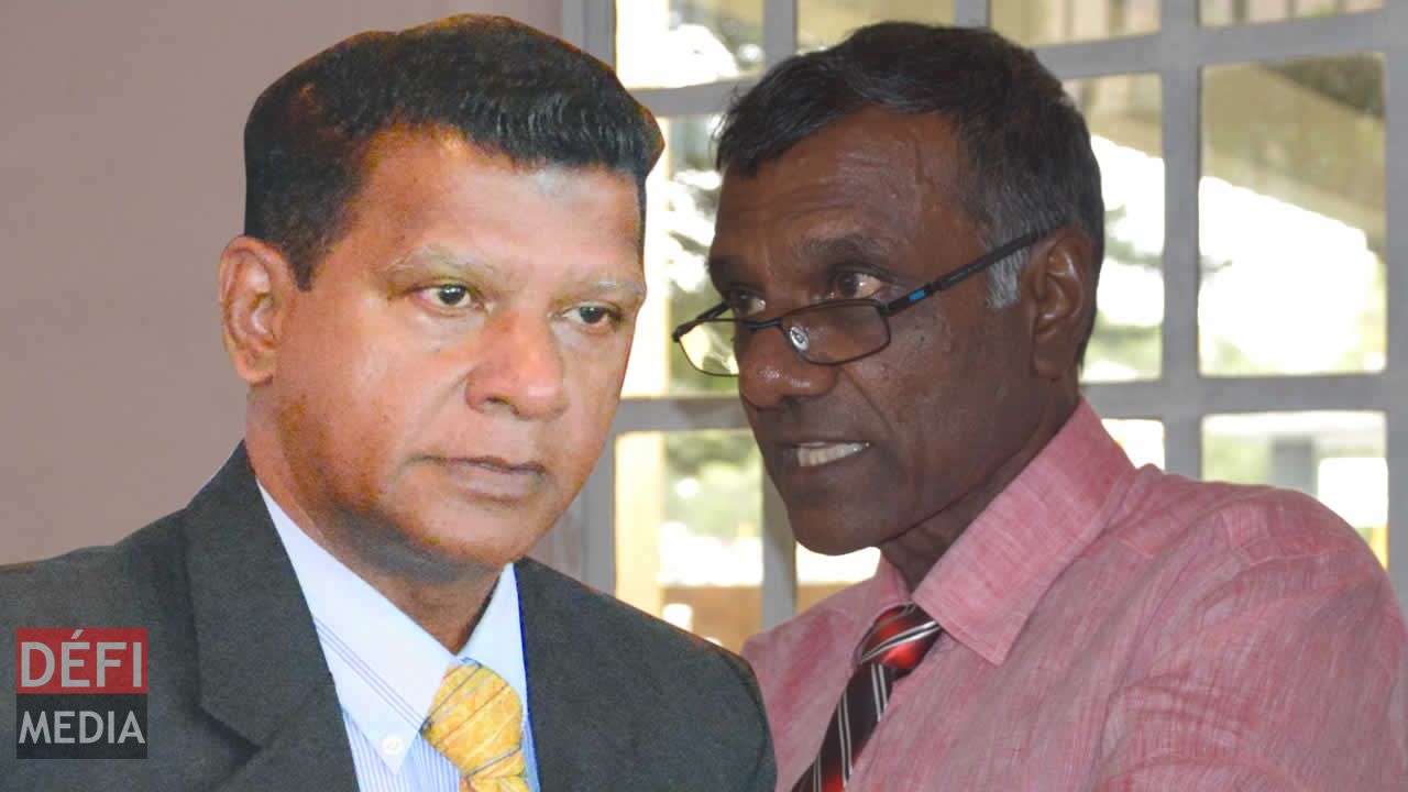 Yahya Paraouty (à gauche) et Harris Bachwa. 