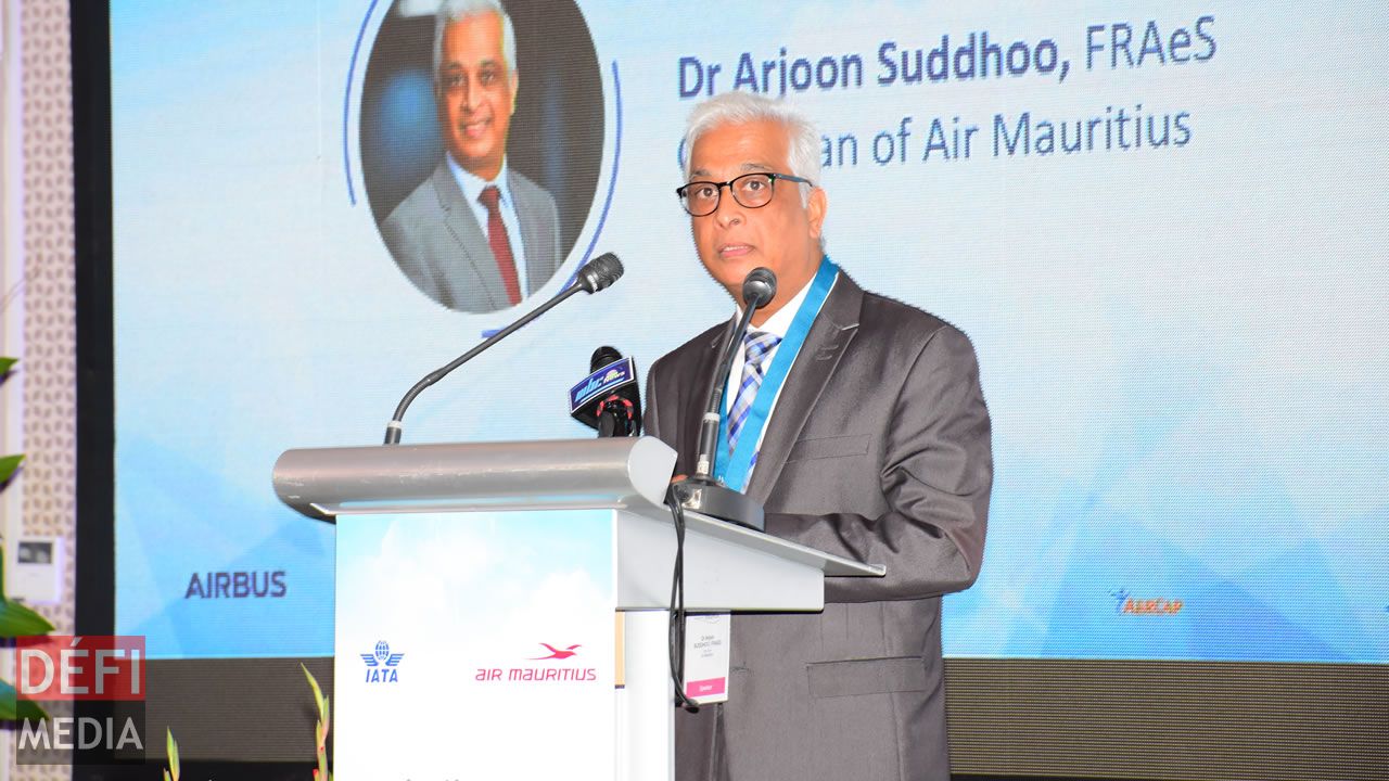 Arjoon Suddhoo, le Chairman de la compagnie d’aviation nationale.