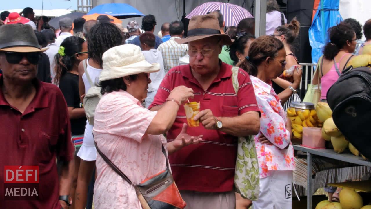 Nombreux sont ceux qui ont fait le déplacement pour goûter à des spécialités de la région. Festival Internasyonal Kreol 2018