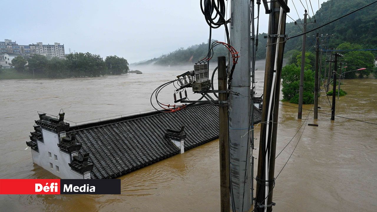Chine : pluies record dans le Sud, plus de 220 000 évacués