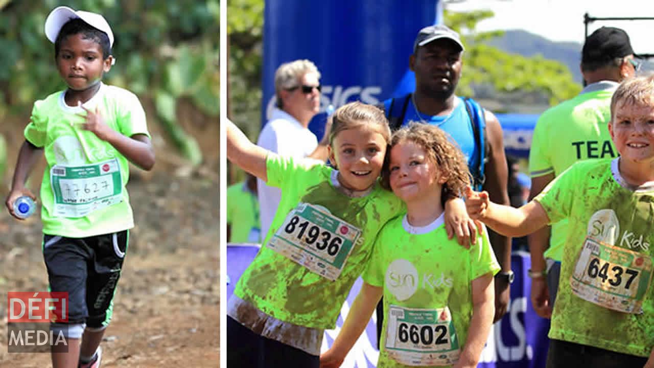 La course de 4 km est destinée aux 6-12 ans