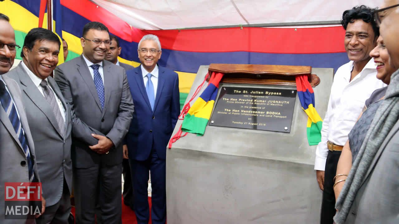 Inauguration du Saint-Julien Bypass 