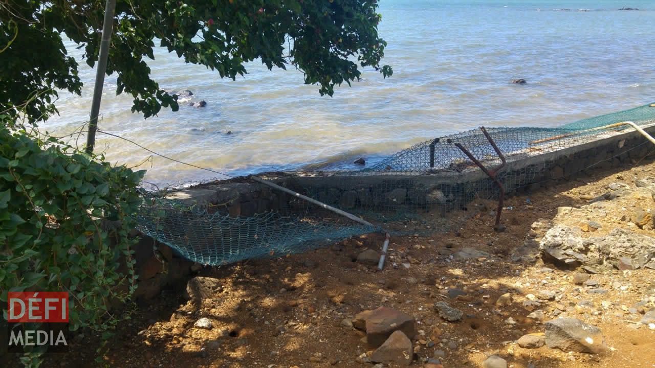 Seul point noir : une partie de la clôture, rongée par l’eau de mer, a cédé. Le musée Frederik Hendrik
