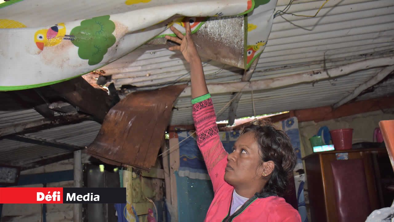 Tous les moyens sont bons pour Priscilla Grenade pour essayer de se protéger. Inondations et colère