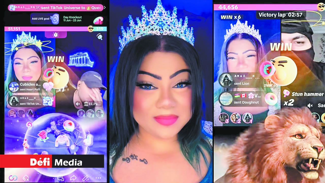 Ses directs sur TikTok sont un manifeste, au-delà du simple divertissement.