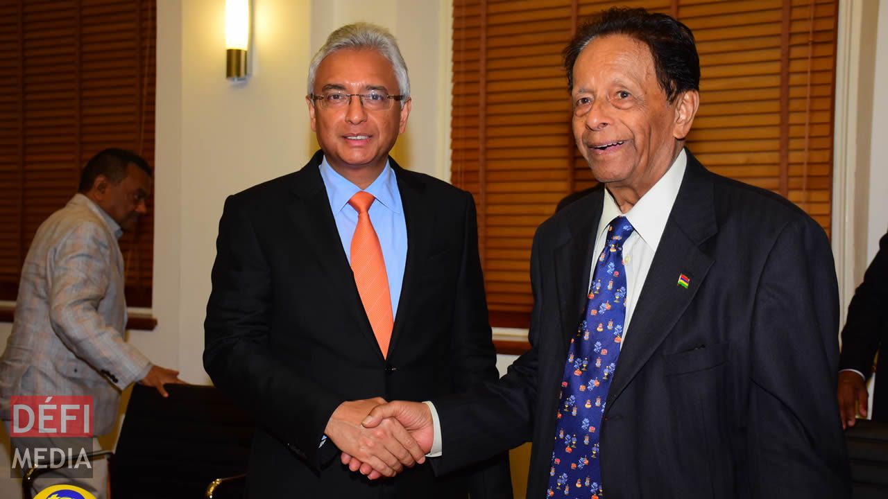 Pravind Jugnauth et SAJ