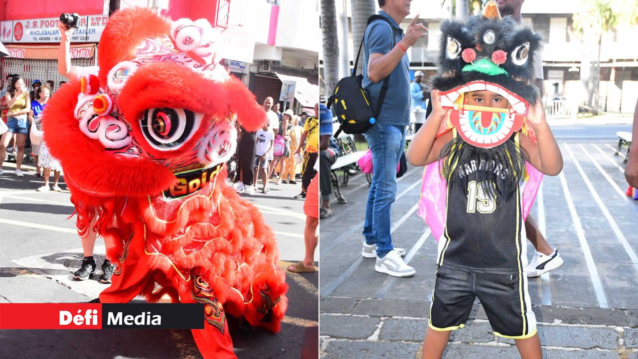 Un dragon rouge, vibrant de mouvement et de couleur, a envoûté les spectateurs de ses sinuosités rythmées. Revêtu d’un masque de dragon chinois, cet enfant incarne l’esprit de la fête, avec l’innocence et la magie de la tradition prenant vie dans ses yeux.