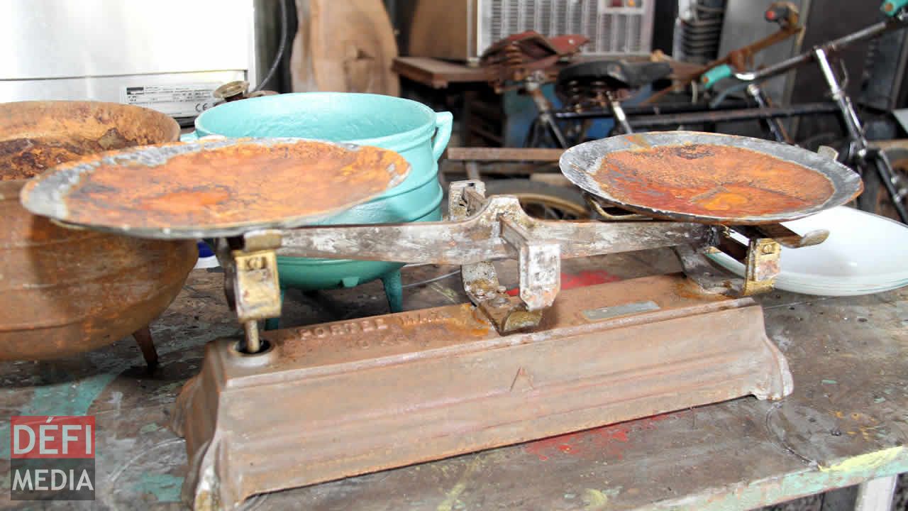 Cet ancêtre de la balance électronique était très utilisé par les maraîchers. Invitation au voyage dans le passé