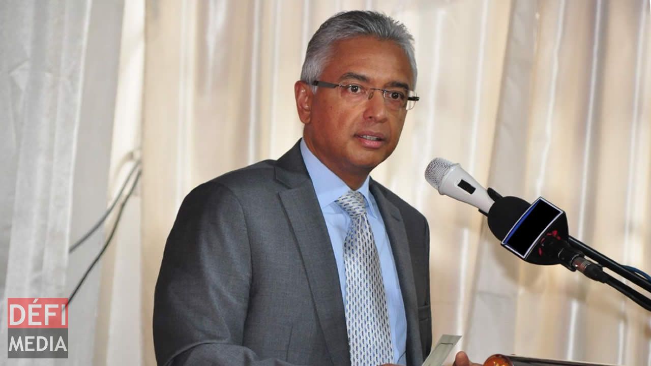 Le Premier ministre Pravind Jugnauth.