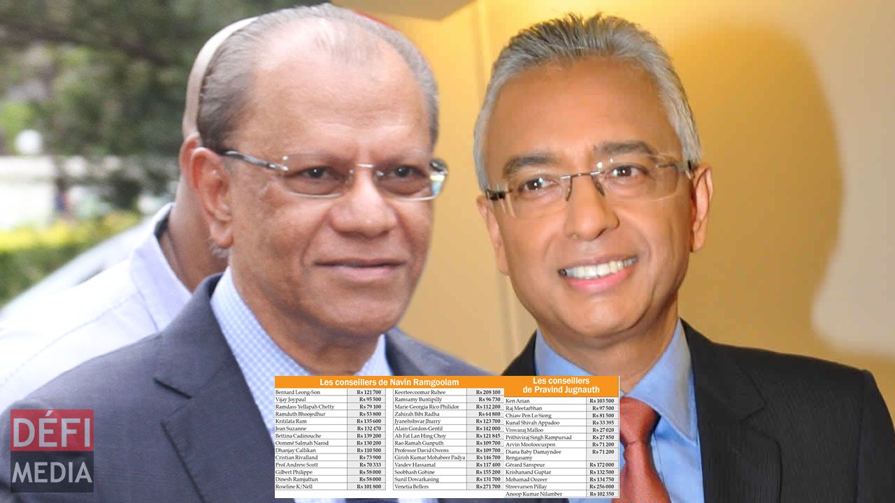 Navin Ramgoolam et Pravind Jugnauth