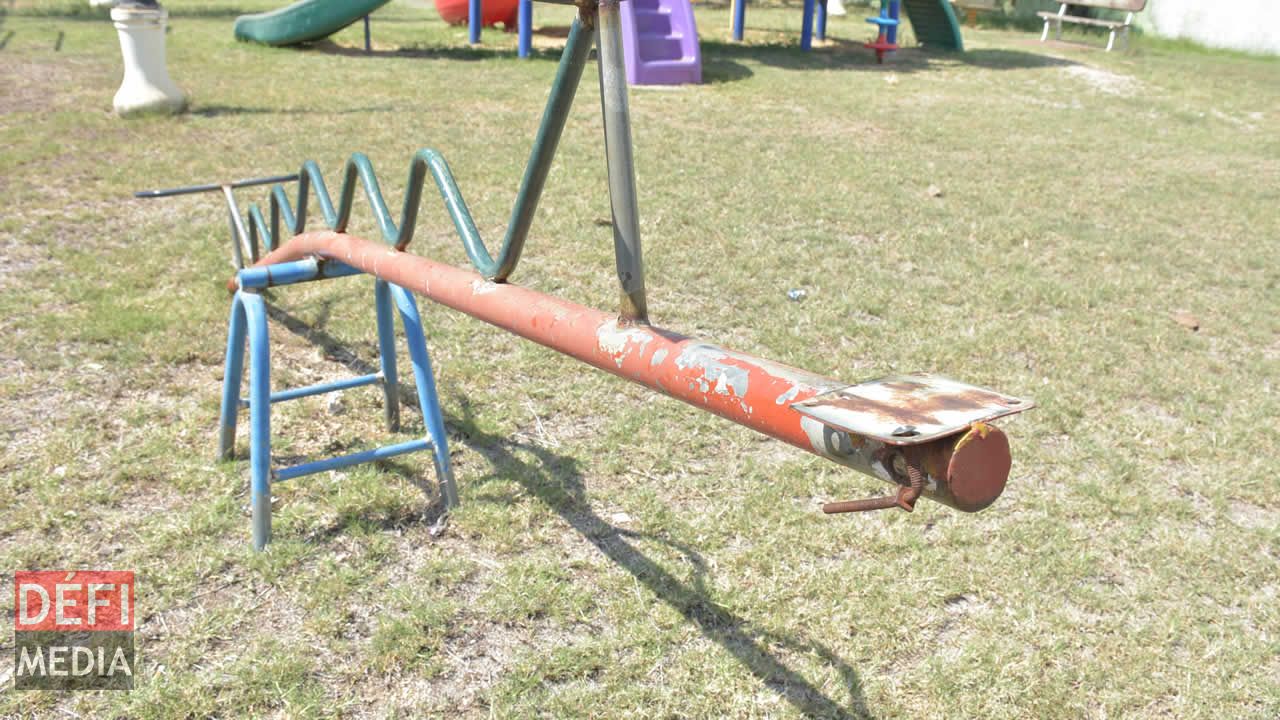 Des équipements en mauvais état. Des équipements en mauvais état.