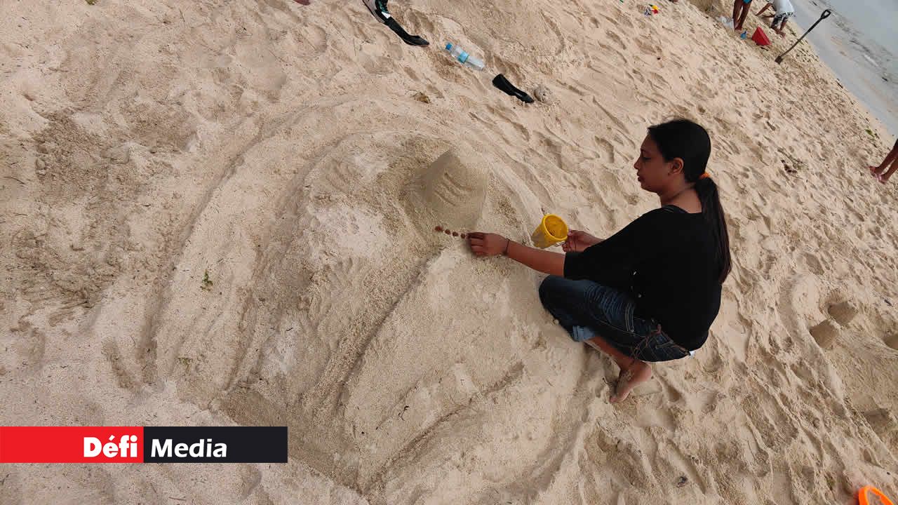 Une représentation de Shiva sous sa forme la plus proche de l’absolu, dit l’artiste.