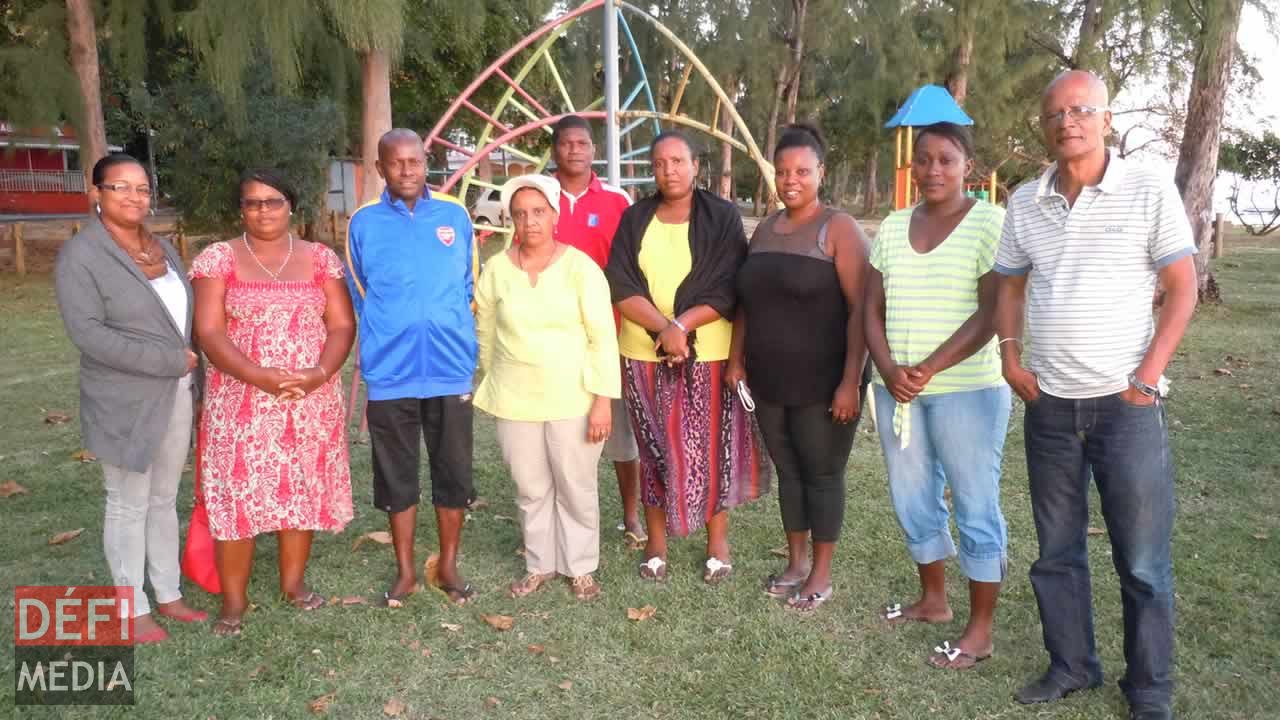 Les membres de la plate-forme communautaire du Morne