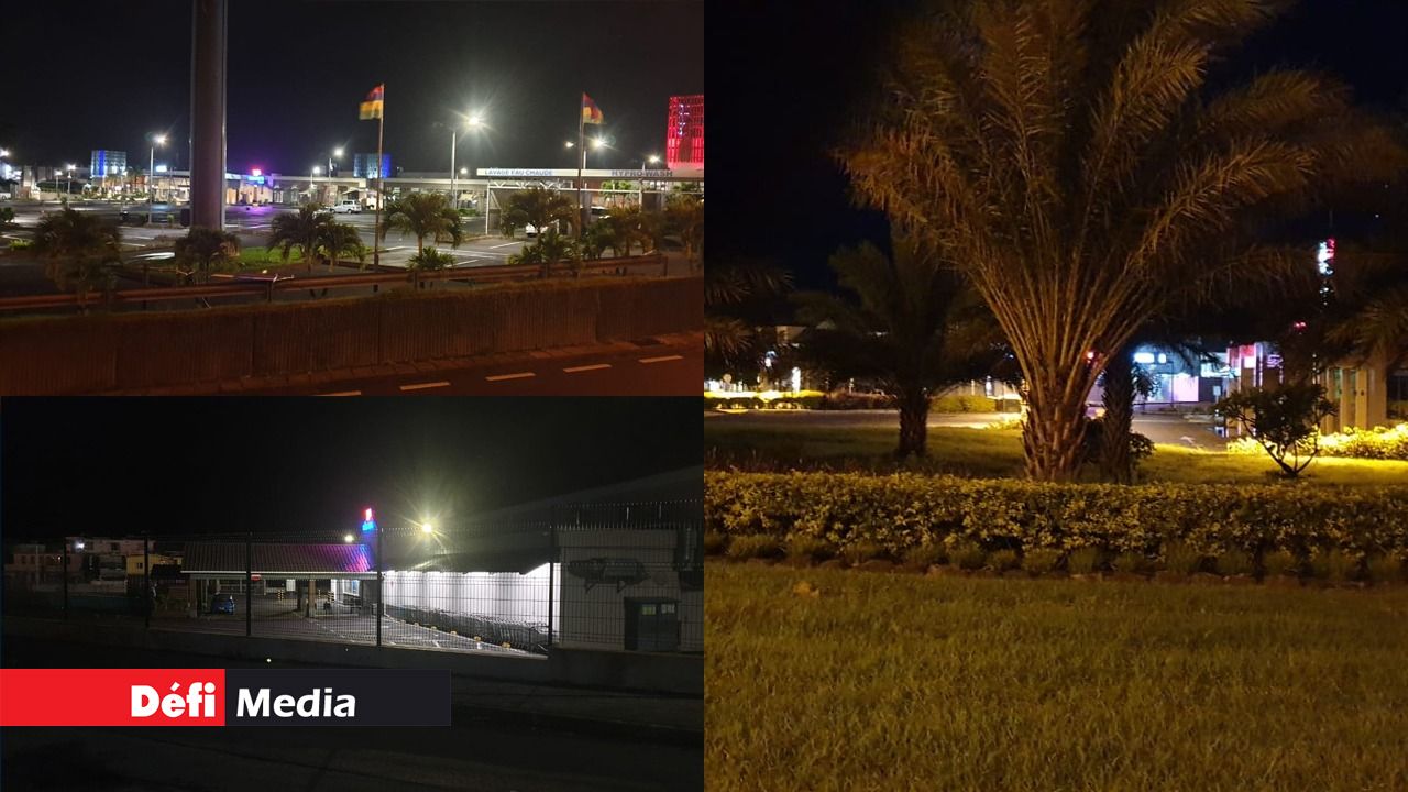 C'était le calme plat devant plusieurs grandes surfaces et supermarchés comme en témoignent nos photos prises ce mardi soir.