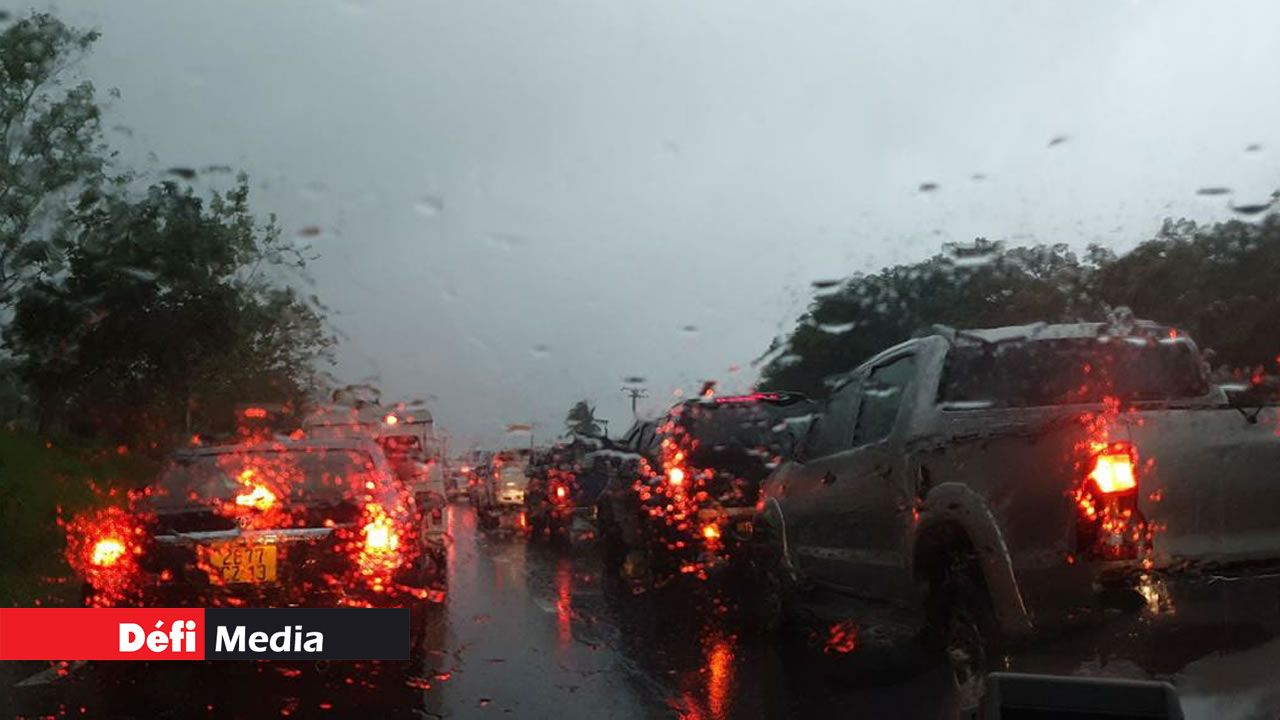 Des bouchons entre Forbach et Pamplemousses ont été notés ce matin (Crédit photo : Patrick Hilbert)