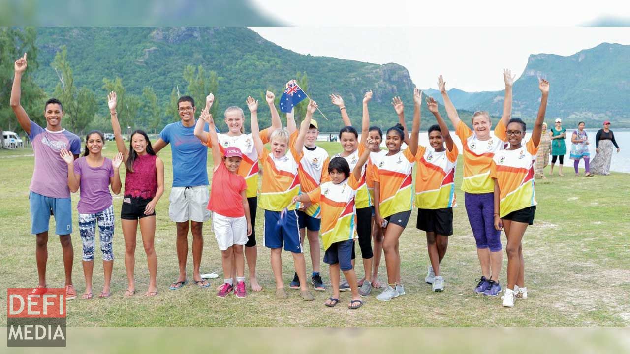 Finale of the Commonwealth Games Queen’s Baton Relay in Mauritius