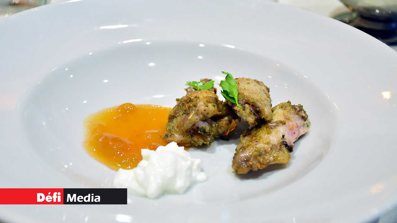 Des plats proposés aux clients.