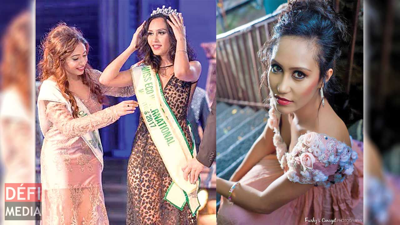 Elisa Rosse crowned Miss Eco Mauritius International