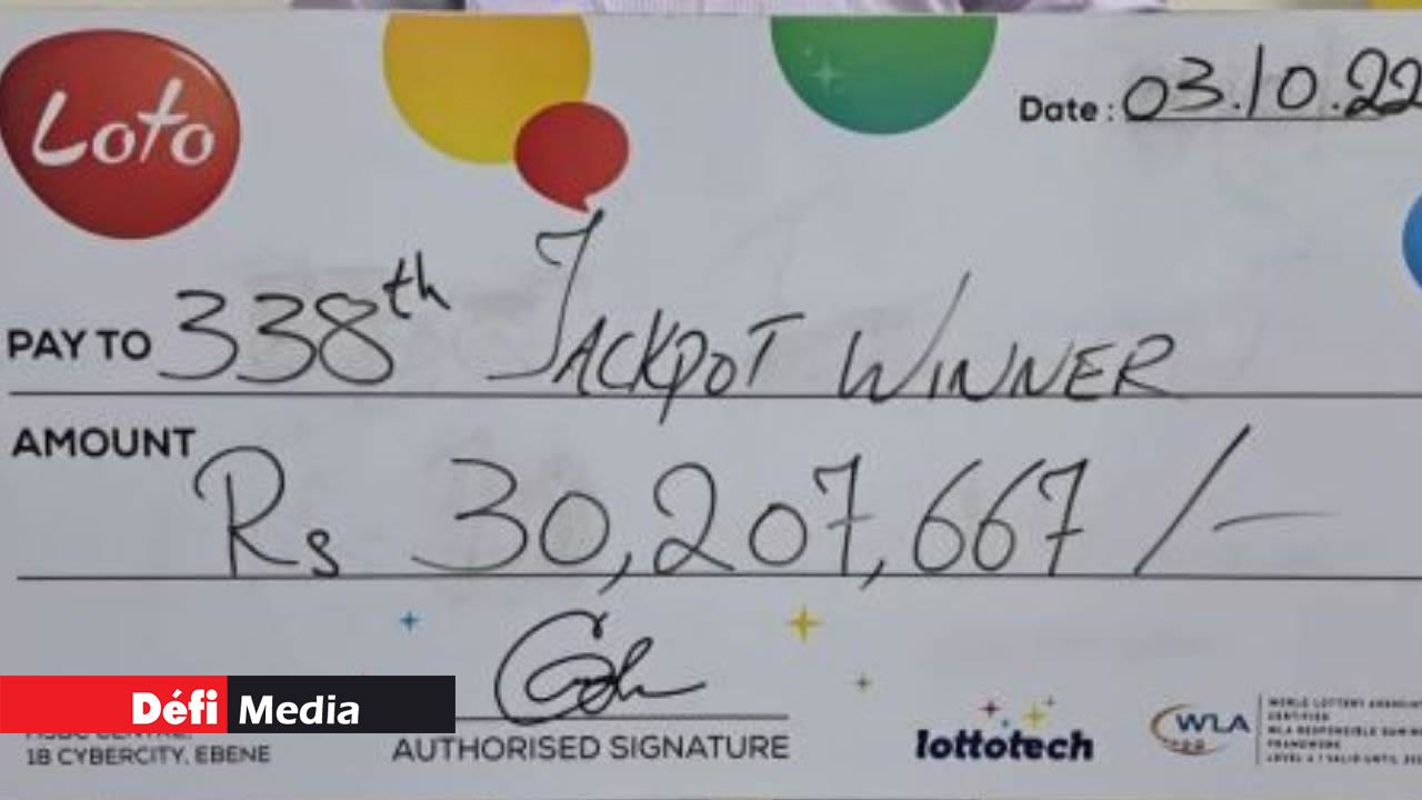 Loto : un habitant de Queen-Victoria remporte Rs 30,2 millions