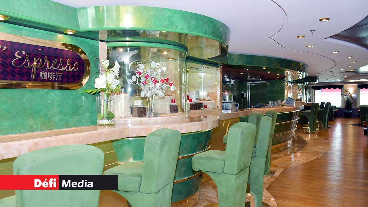 Le bar à expresso.