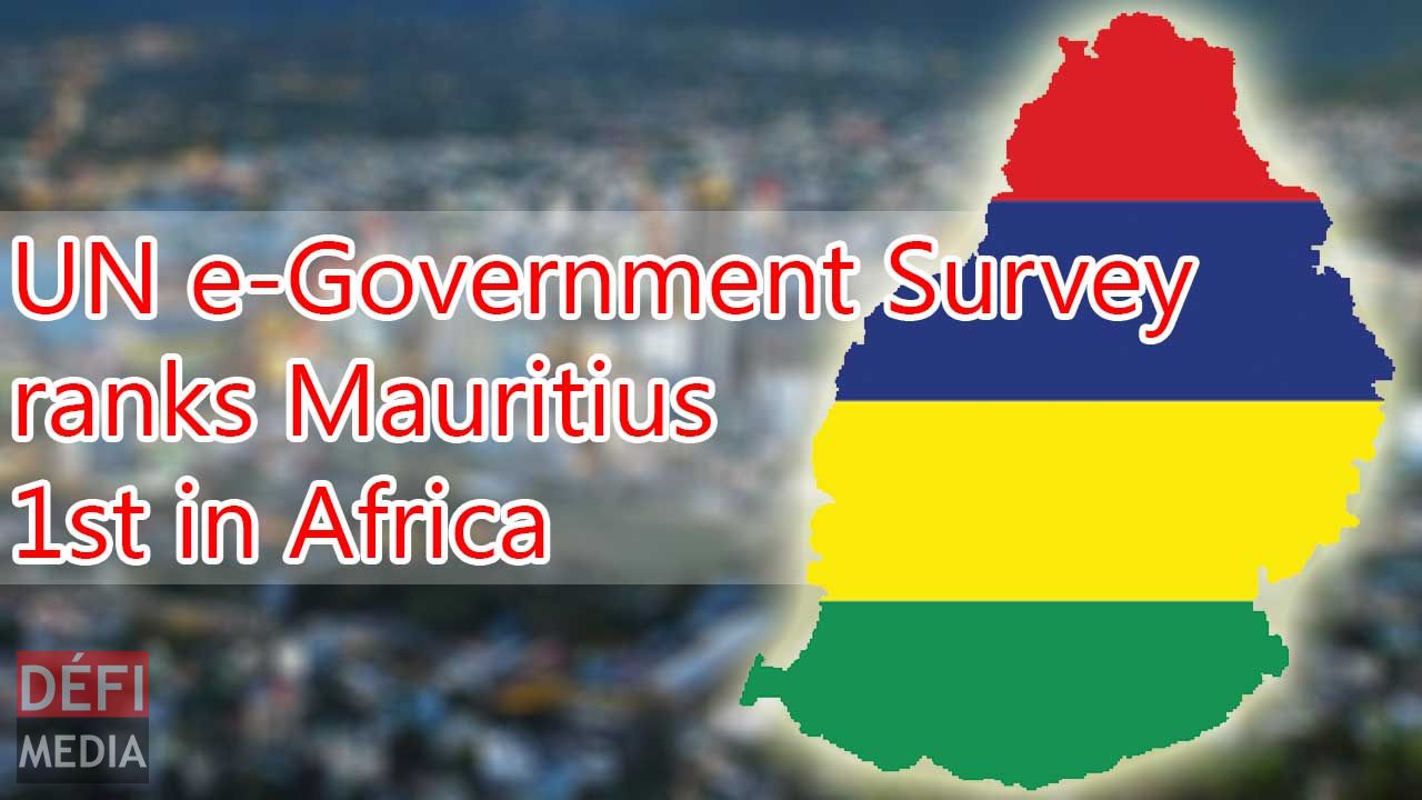 UN e-Government Survey ranks Mauritius 1st in Africa