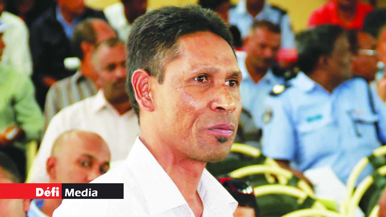 L'inspecteur Jaylall Boojhawon, président de la Police Officers Solidarity Union