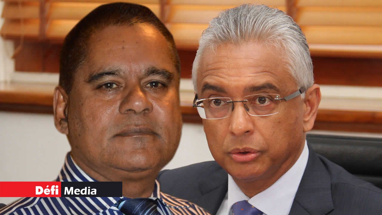 Rashid Imrith et Pravind Jugnauth