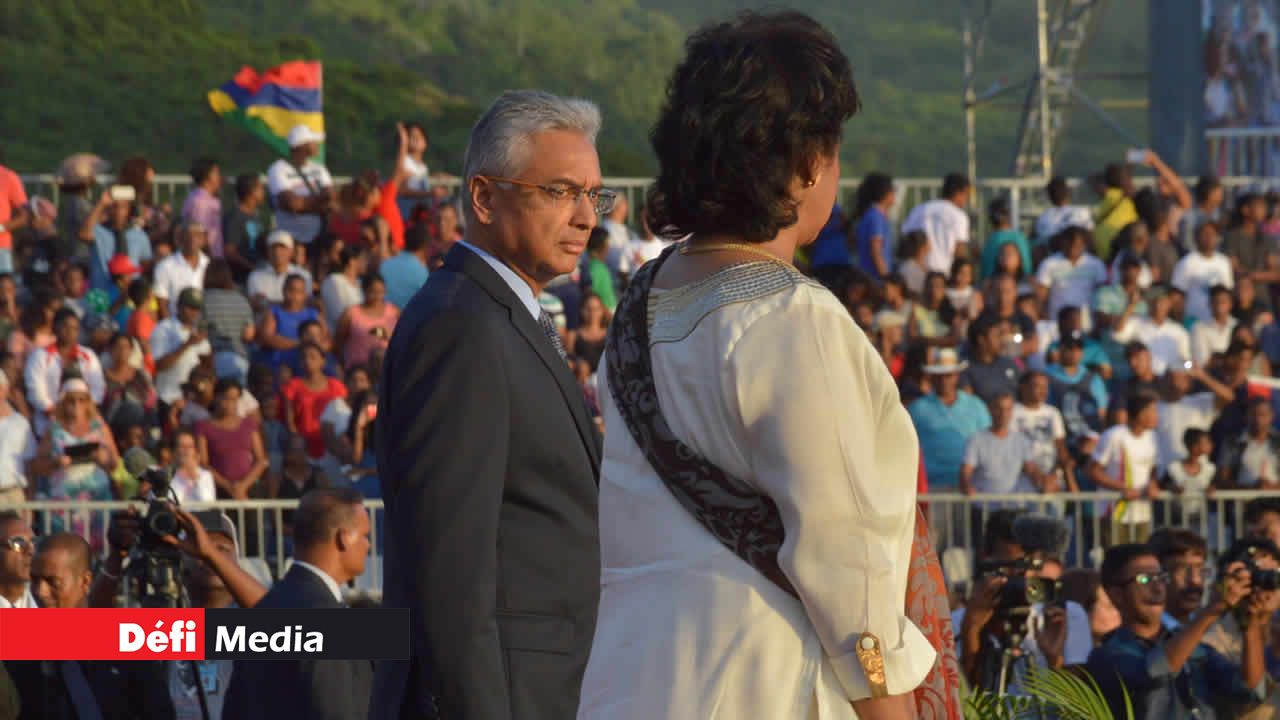 Pravind Jugnauth et Ameenah Gurib-Fakim