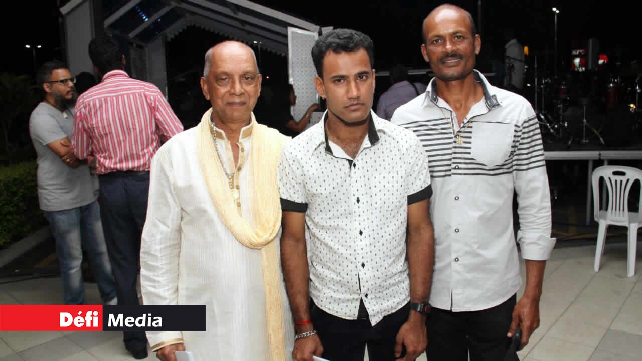 Baden Ramsamy, Girish Hirloll et Ravi Naiko