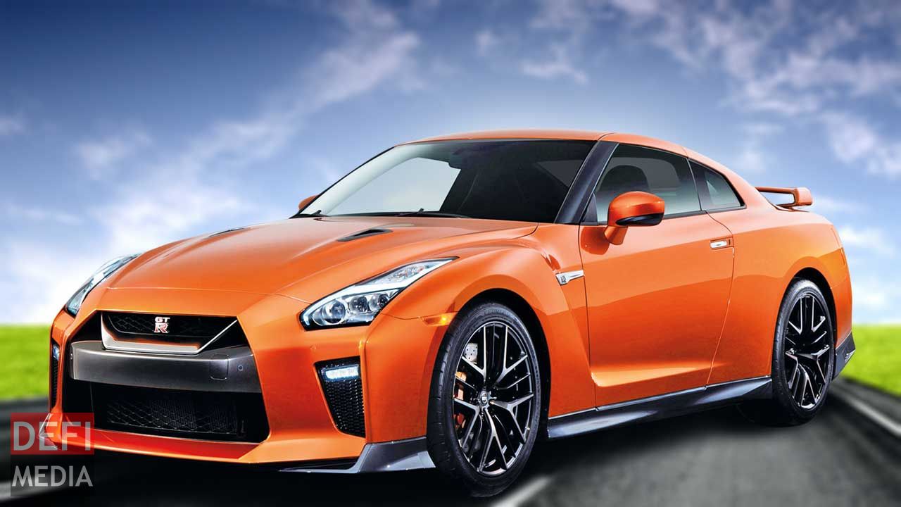 The new Nissan GT-R at ABC Motors Auto Show